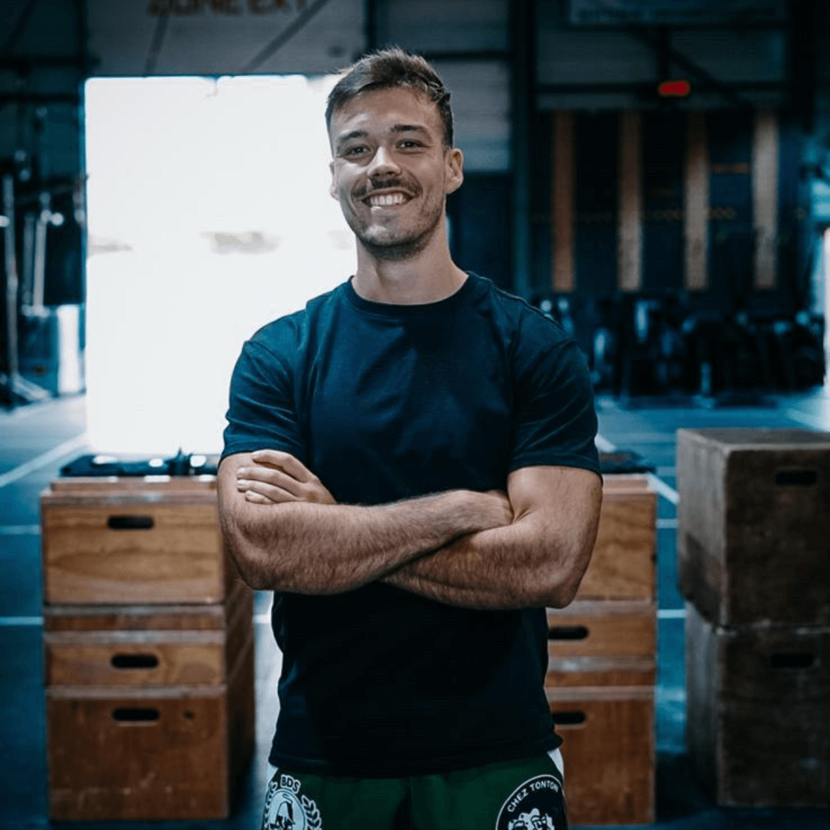 Une photo du coach Antoine